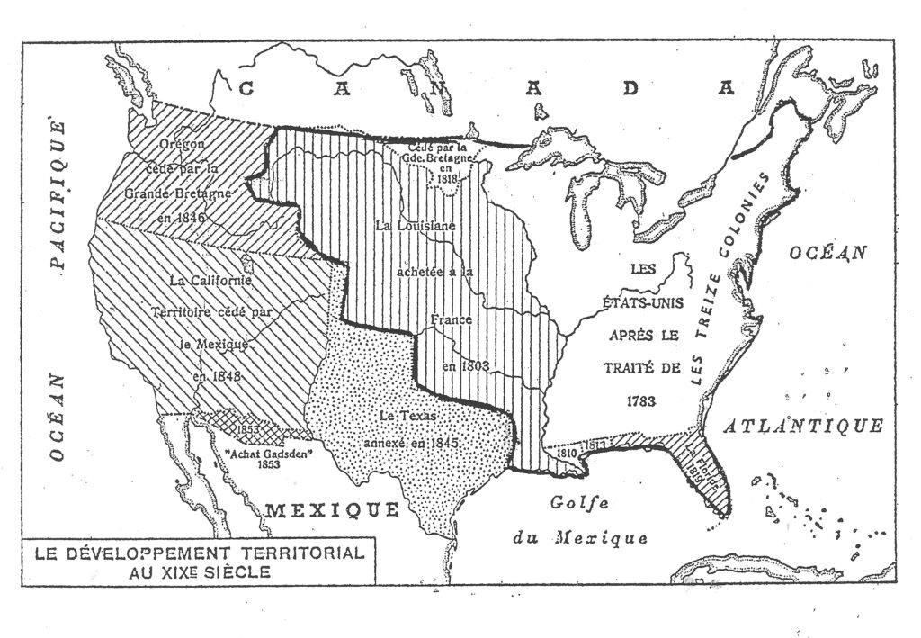 L'expansion des USA au 19e siècle
